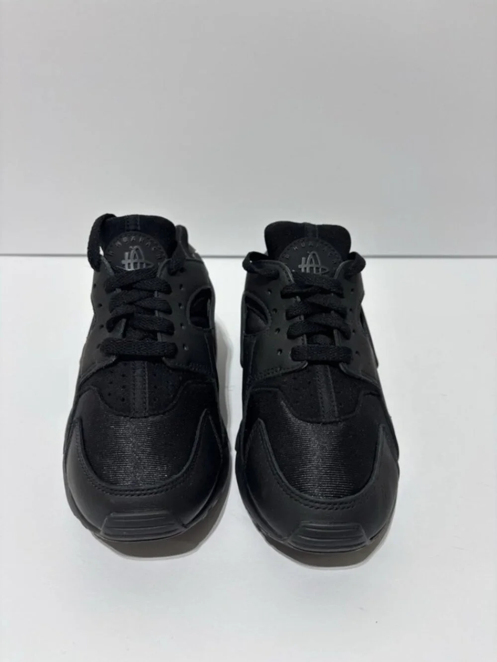 Nike Women’s Air Huarache Black Sneakers, Size 6 M